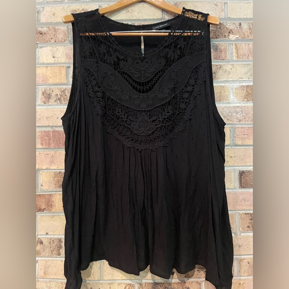 Black Lane Bryant tank top size 26